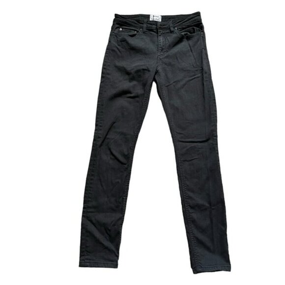 Acne Studios Skin 5 Black Skinny Jeans US 27/35 - Picture 1 of 5